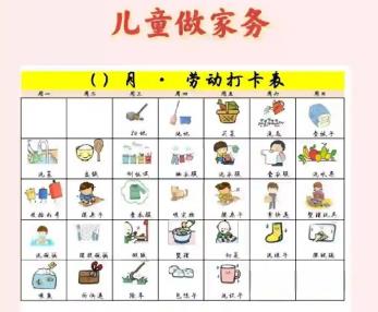 长治儿童做家务年龄对照表